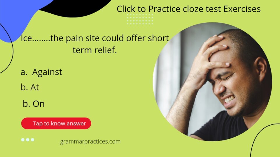 cloze test exercises to practice free